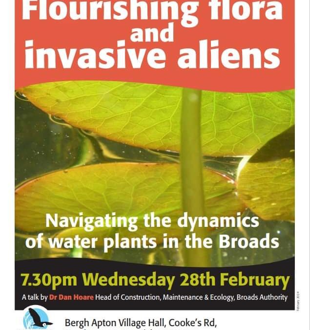 Broadland Flora- indoor talk with Dr.Dan, Feb 28th
